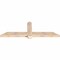 Ekena Millwork Eugene Smooth Timber Gable Bracket, Douglas Fir, 72"W x 24"H x 3 1/2"D x 5 1/2"F, 8/12 Pitch GBW072X24X0406EUG00SDF - alternate 2